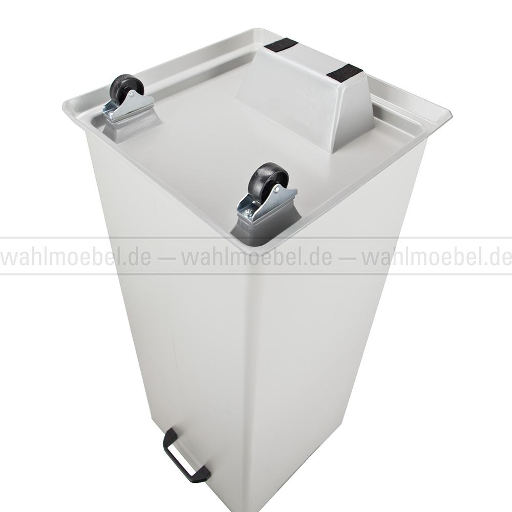 052-WU90-PRS_Standardwahlurne_Rollenboden_Detail_IMGP0217 Standard Wahlurne mit Rollenboden